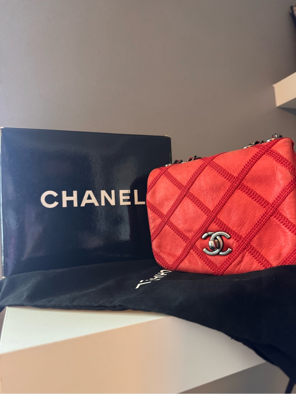 Chanel Small Stitch Flap Bag